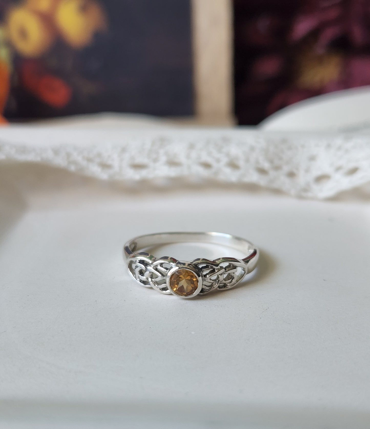 November Birthstone Ring