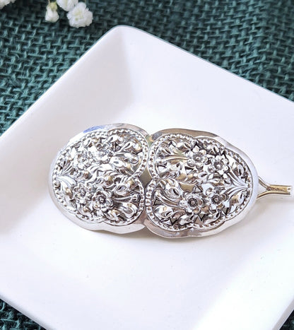 Sterling Silver Hair Barrette