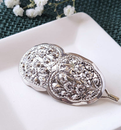 Sterling Silver Hair Barrette