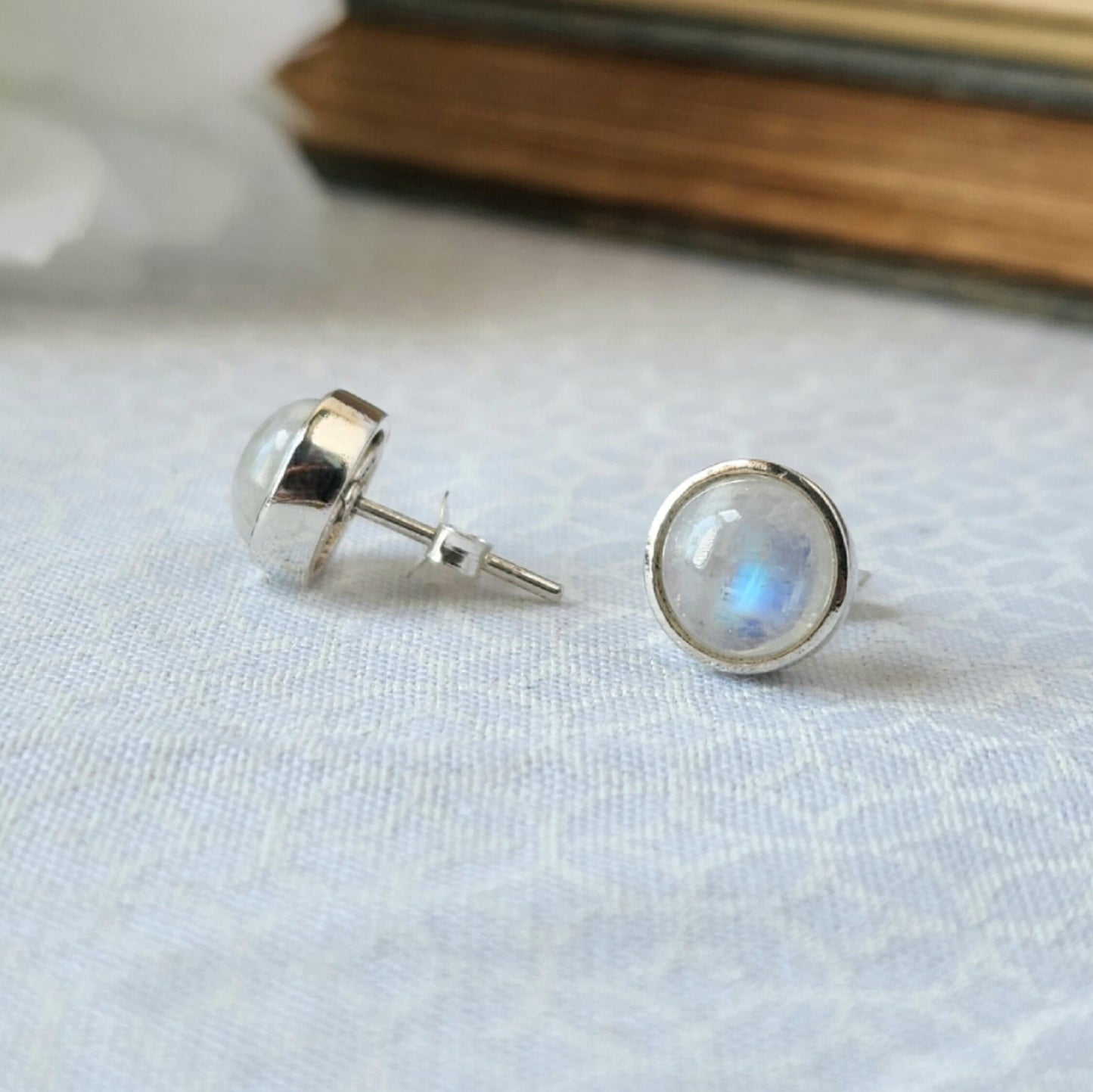 Lucid Moonstone Earrings