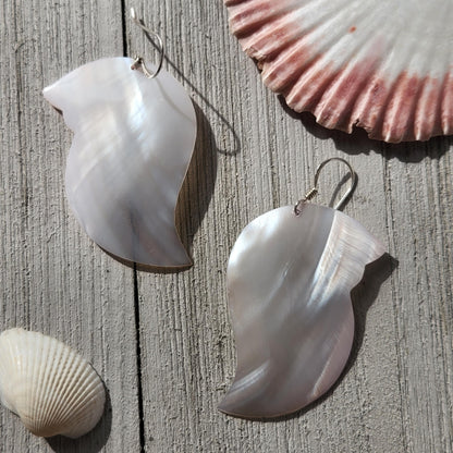 Watercolor Shell Earrings