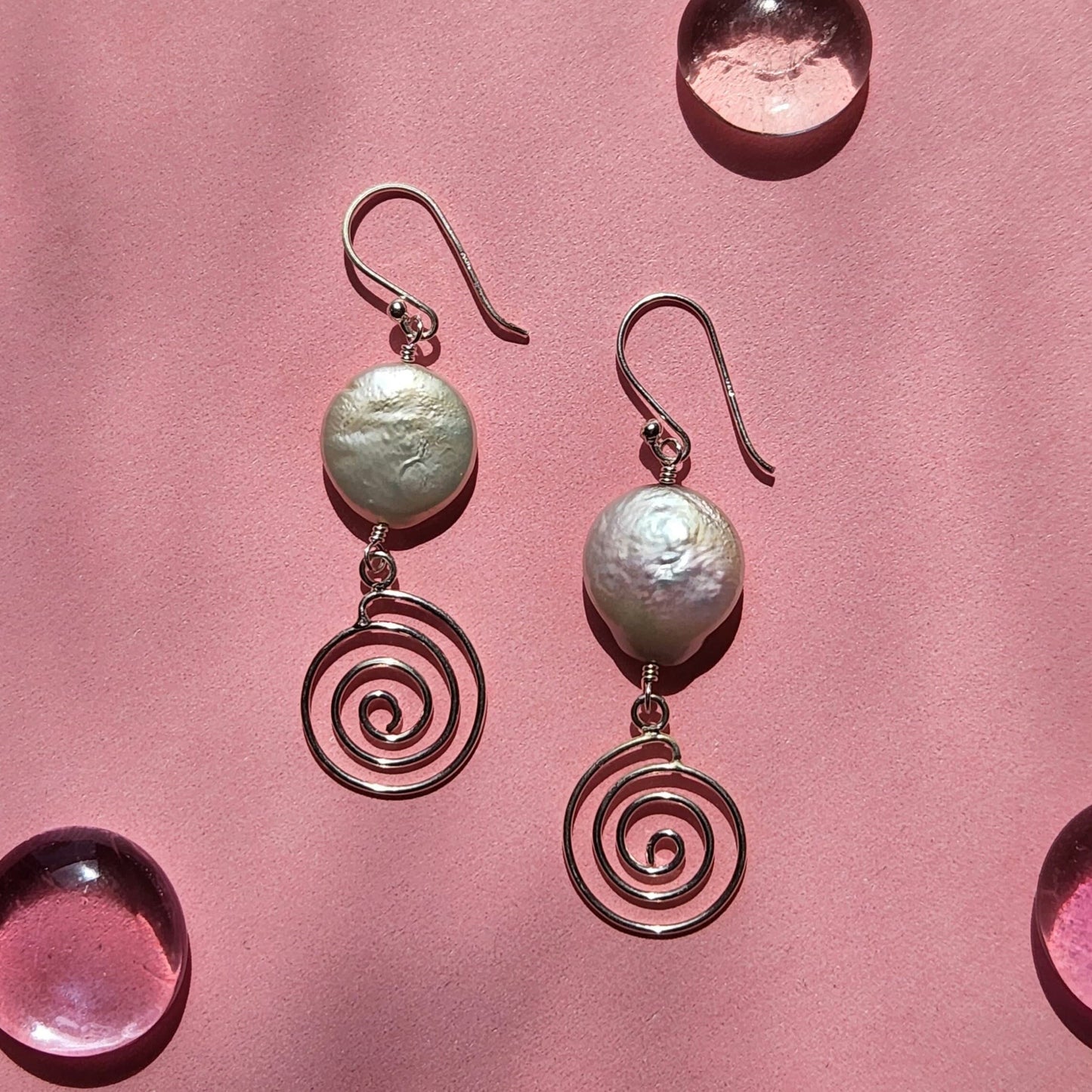 WhirlPearl Earrings