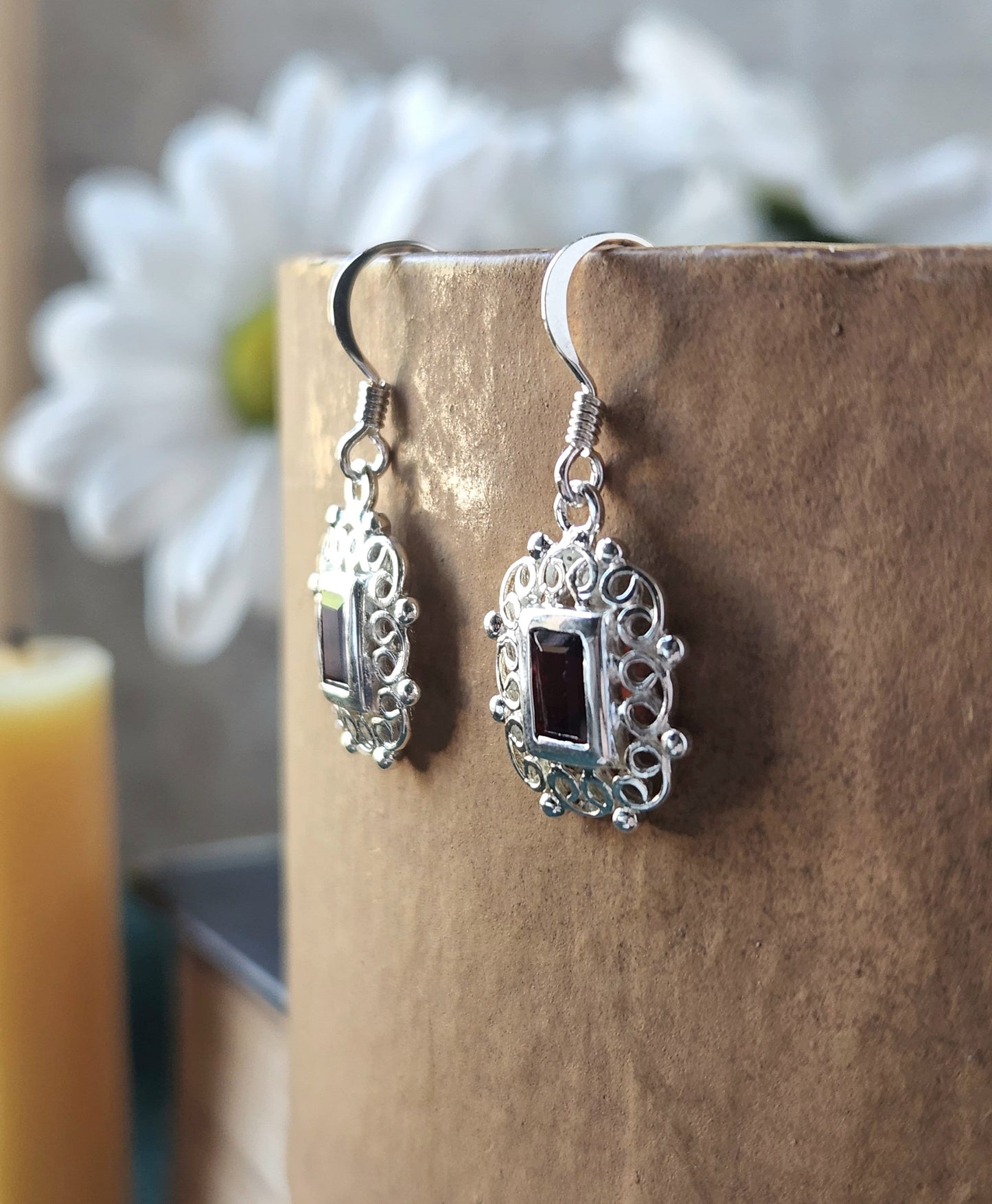 filigree victorian earrings