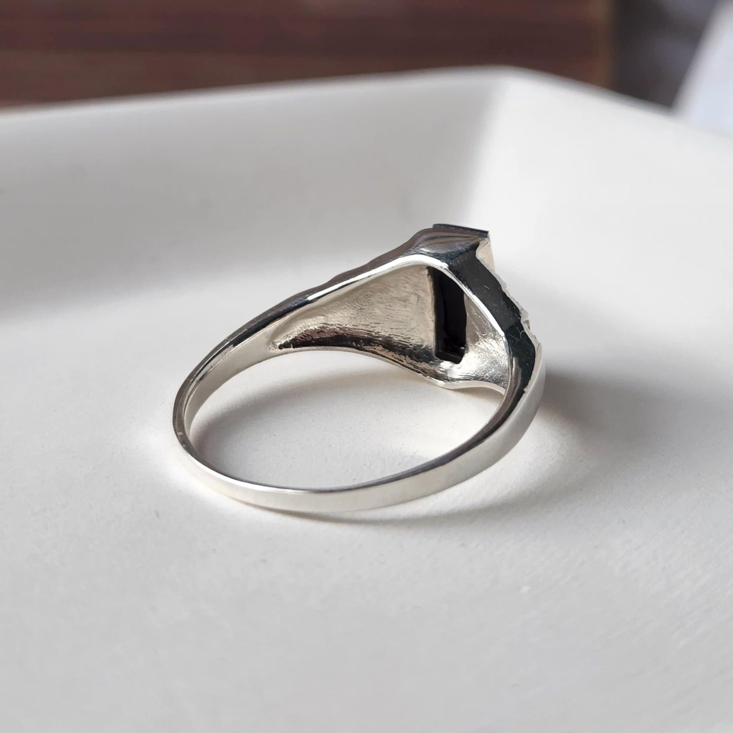 Deco Noir Ring