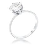 Prosebud™ Solitaire Glow – 2ct Single Stone Classic Ring